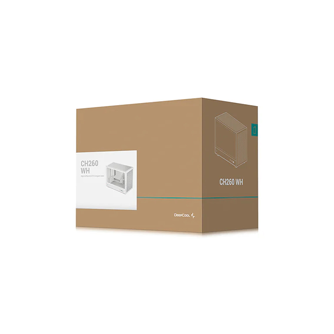 Компьютерный корпус Deepcool CH260 WH без Б/П