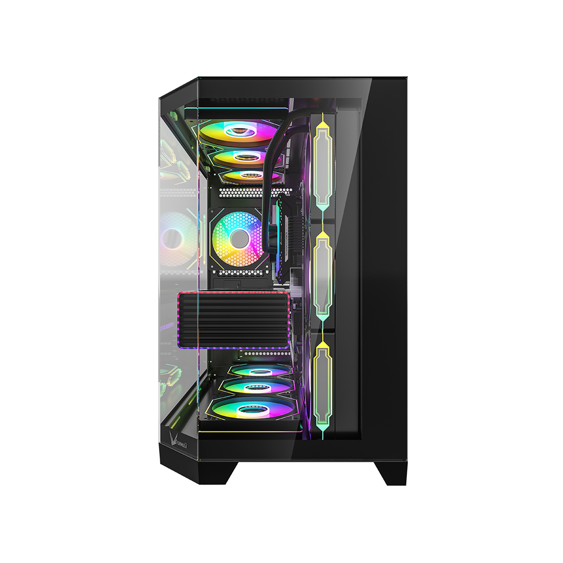 Компьютерный корпус Formula V Crystal Z6 Floe Black без Б/П