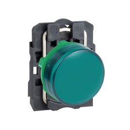 Сигнальная лампа SE XB5AVB3 22мм 24В зеленая