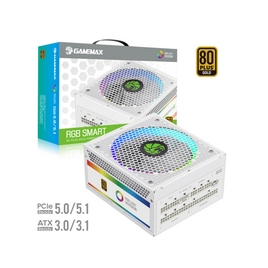 Блок питания Gamemax RGB-Smart 750 PRO WH Gold
