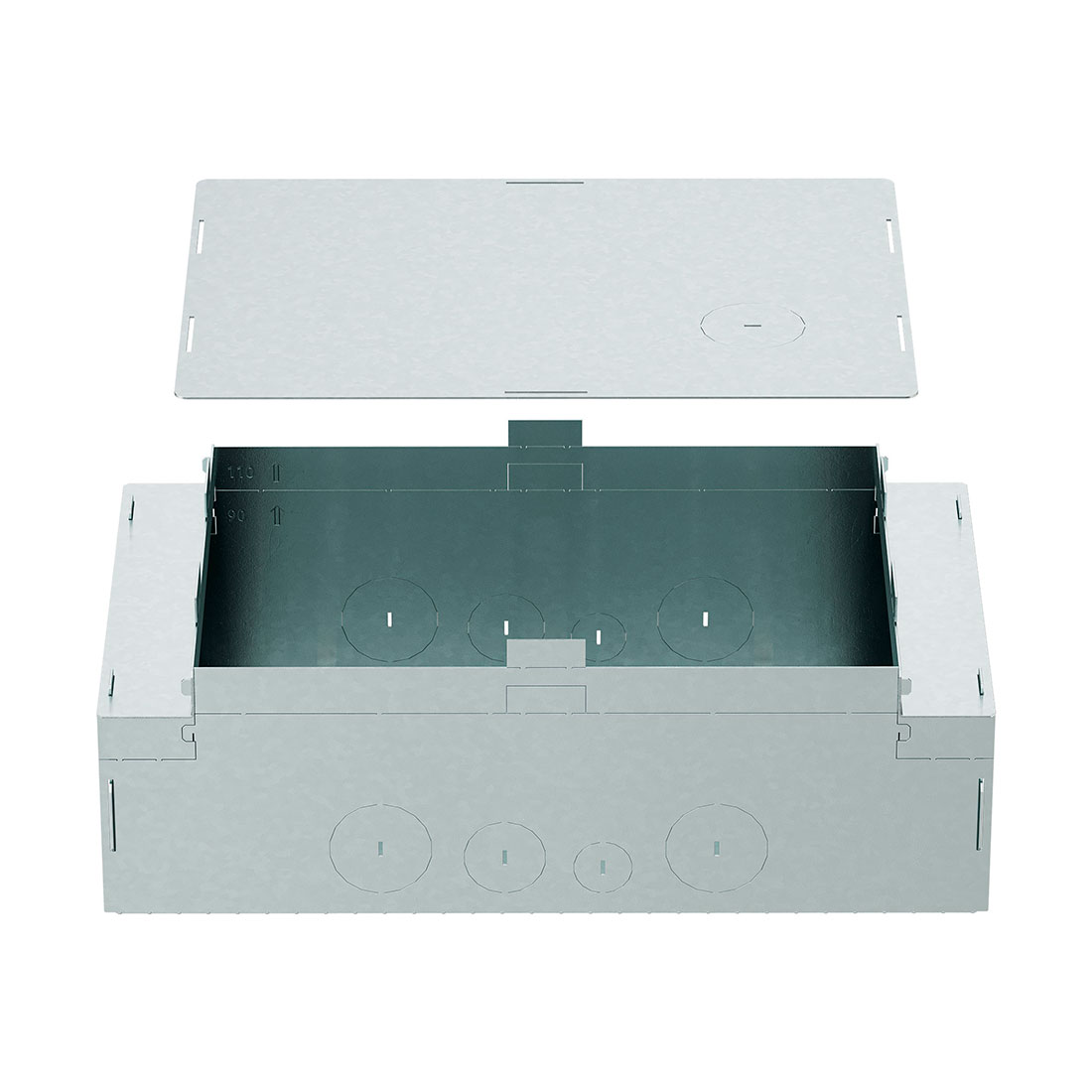 Монтажное основание (опалубка) DKC 88508 для установки в стяжку пола лючка 88308