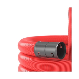 Двустенная труба ПНД DKC 121950150 гибкая для кабельной канализации д.50мм с протяжкой