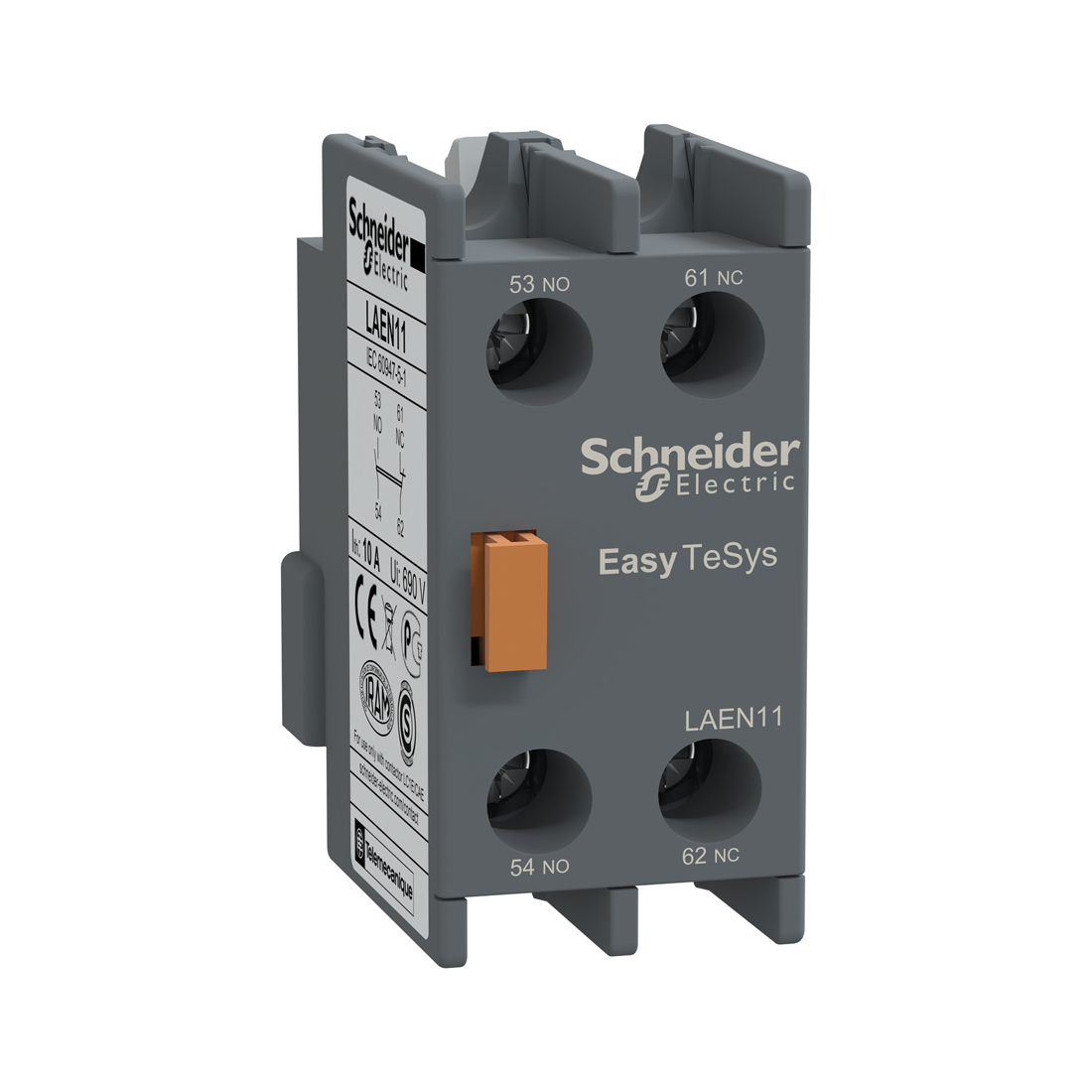Блок доп. контактов SE LAEN11 1НО+1НЗ
