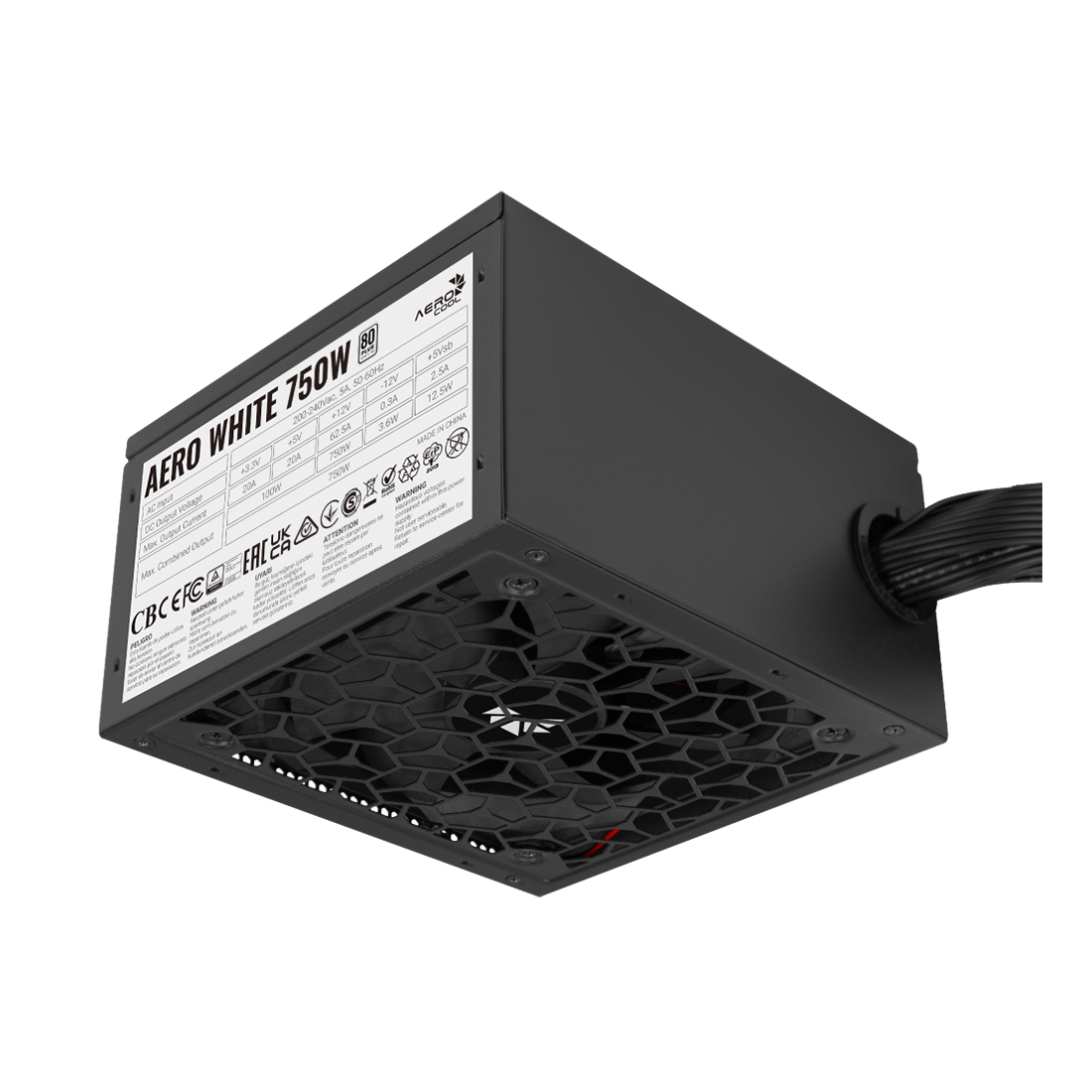 Блок питания Aerocool AERO WHITE 750W