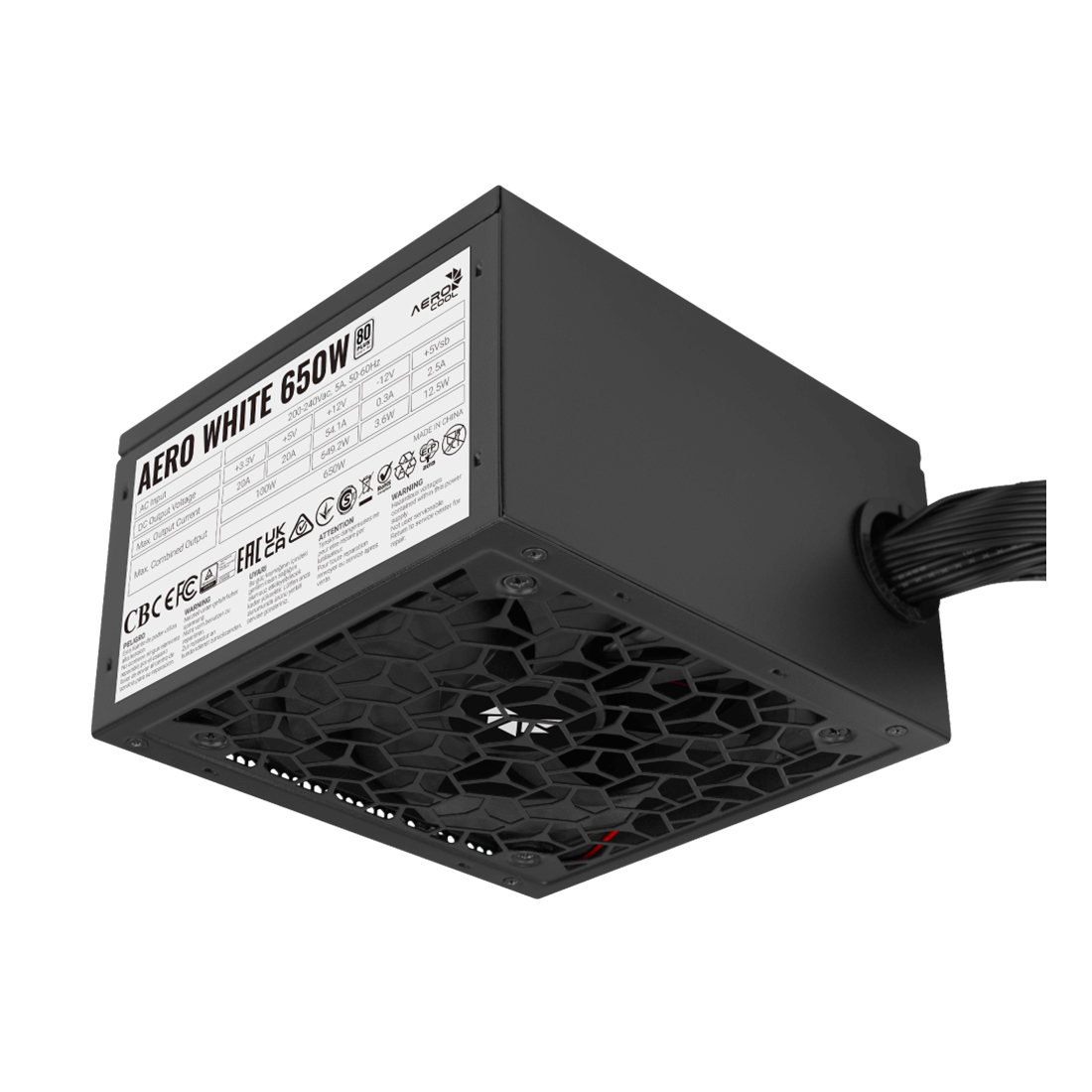 Блок питания Aerocool AERO WHITE 650W