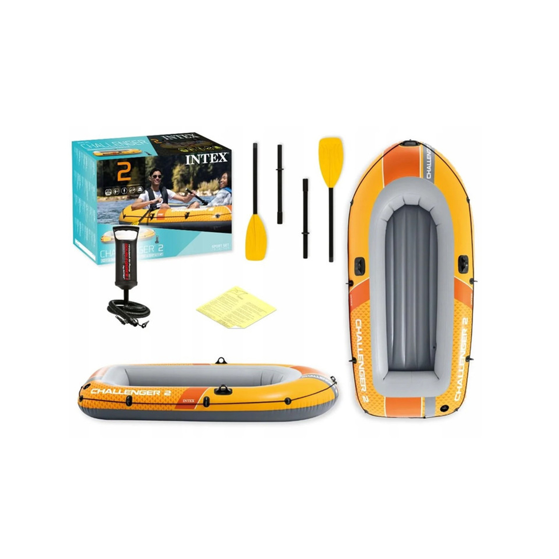 Лодка надувная Intex 66312NP