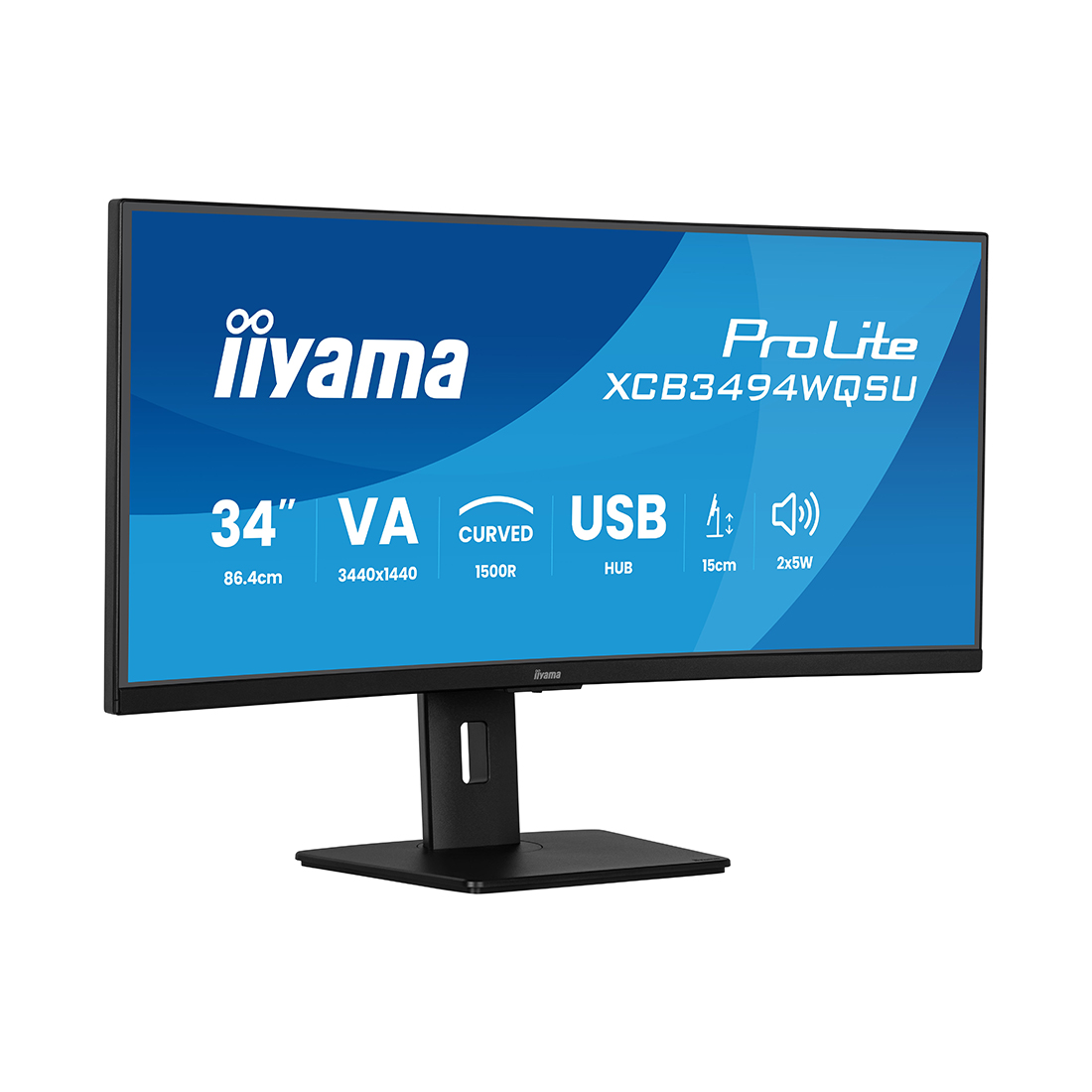Монитор iiyama ProLite PL3494WQ XCB3494WQSU-B1 34"