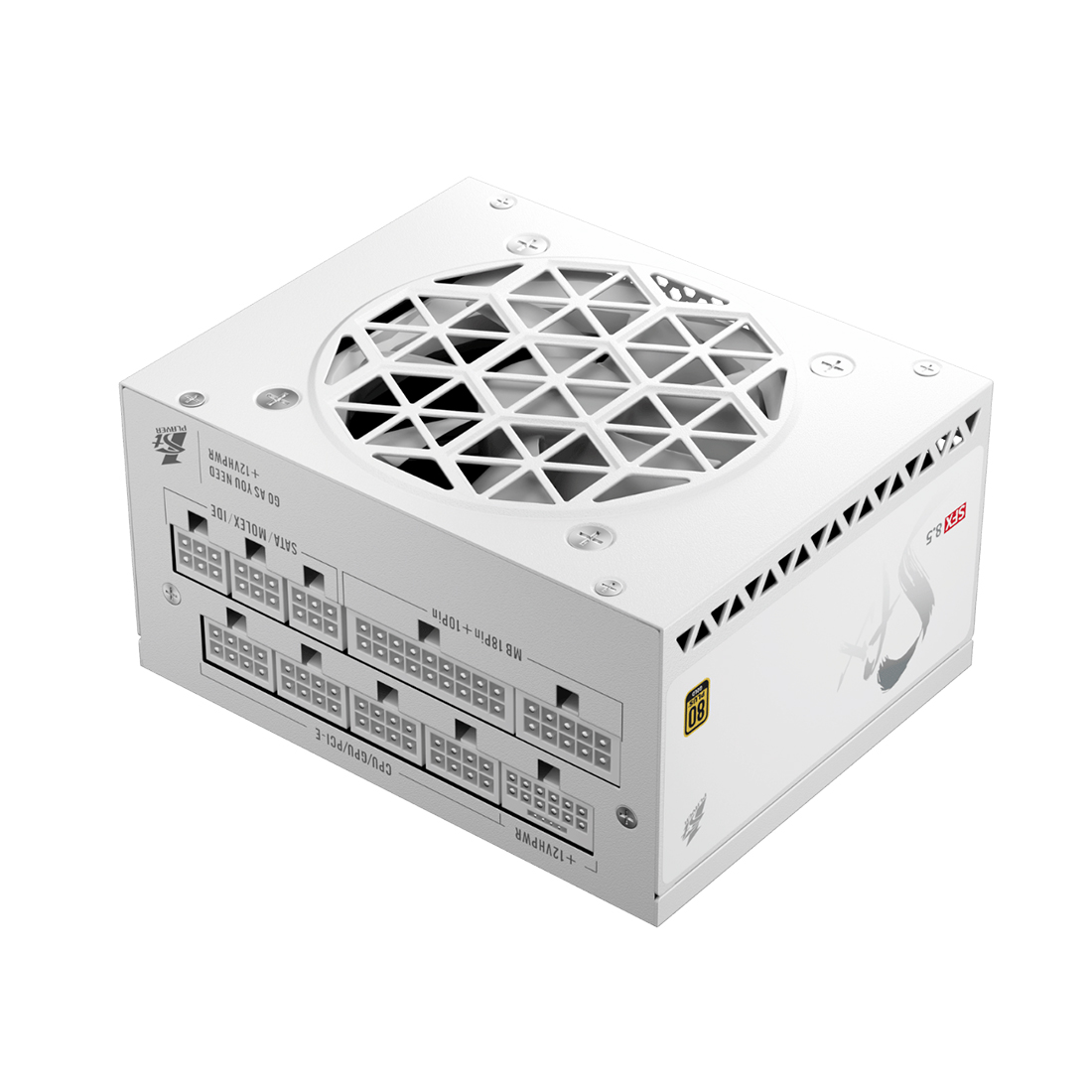Блок питания 1STPLAYER SFX 850W White Gold