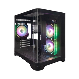 Компьютерный корпус 1STPLAYER UV5 BLACK без Б/П