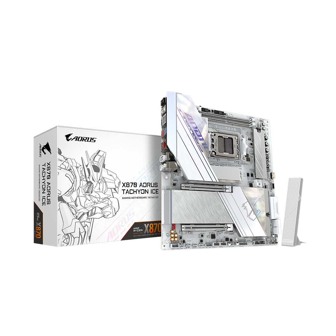 Материнская плата Gigabyte X870 AORUS TACHYON ICE