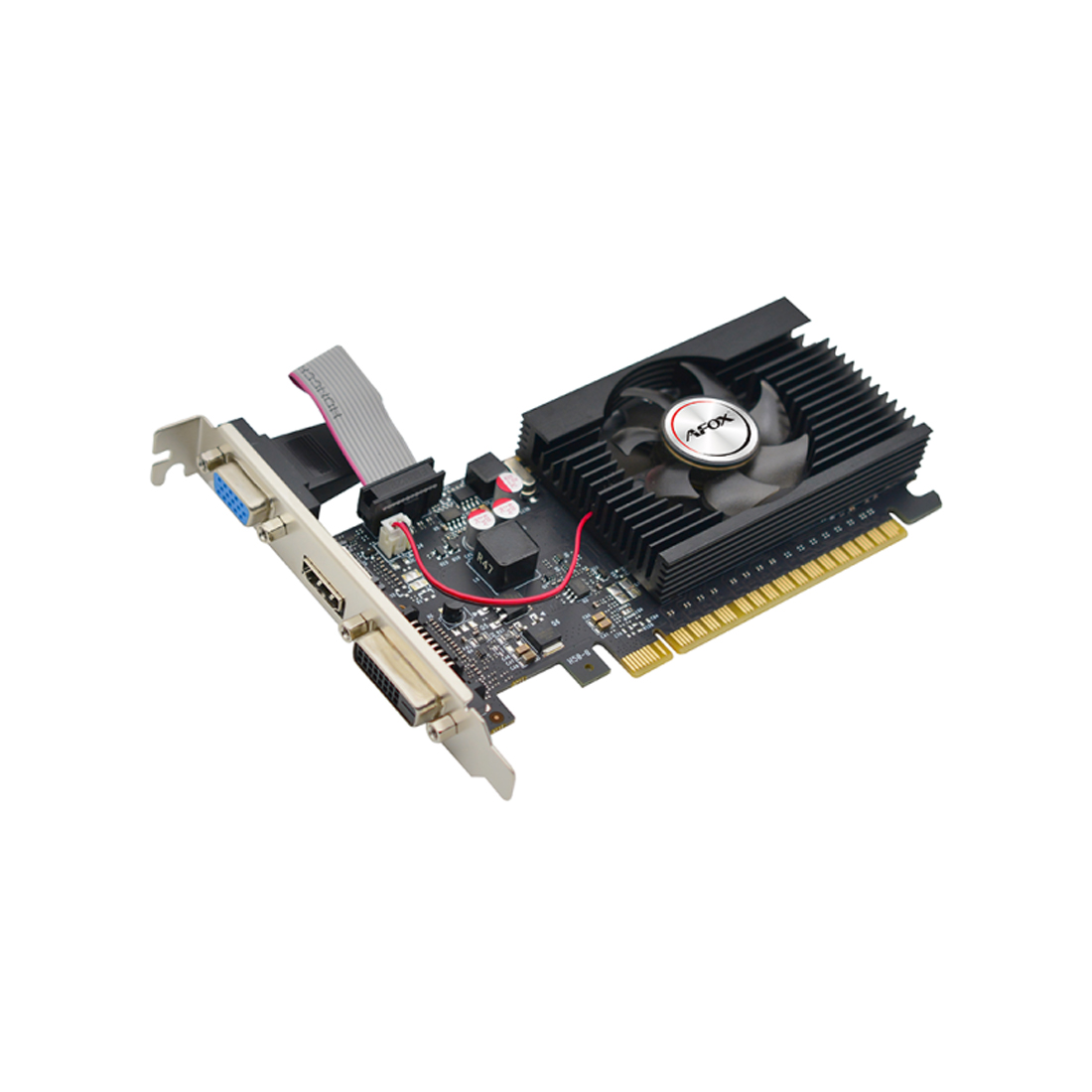 Видеокарта AFOX GT710 2GB D3 LP Single Fan (AF710-2048D3L5-V3)