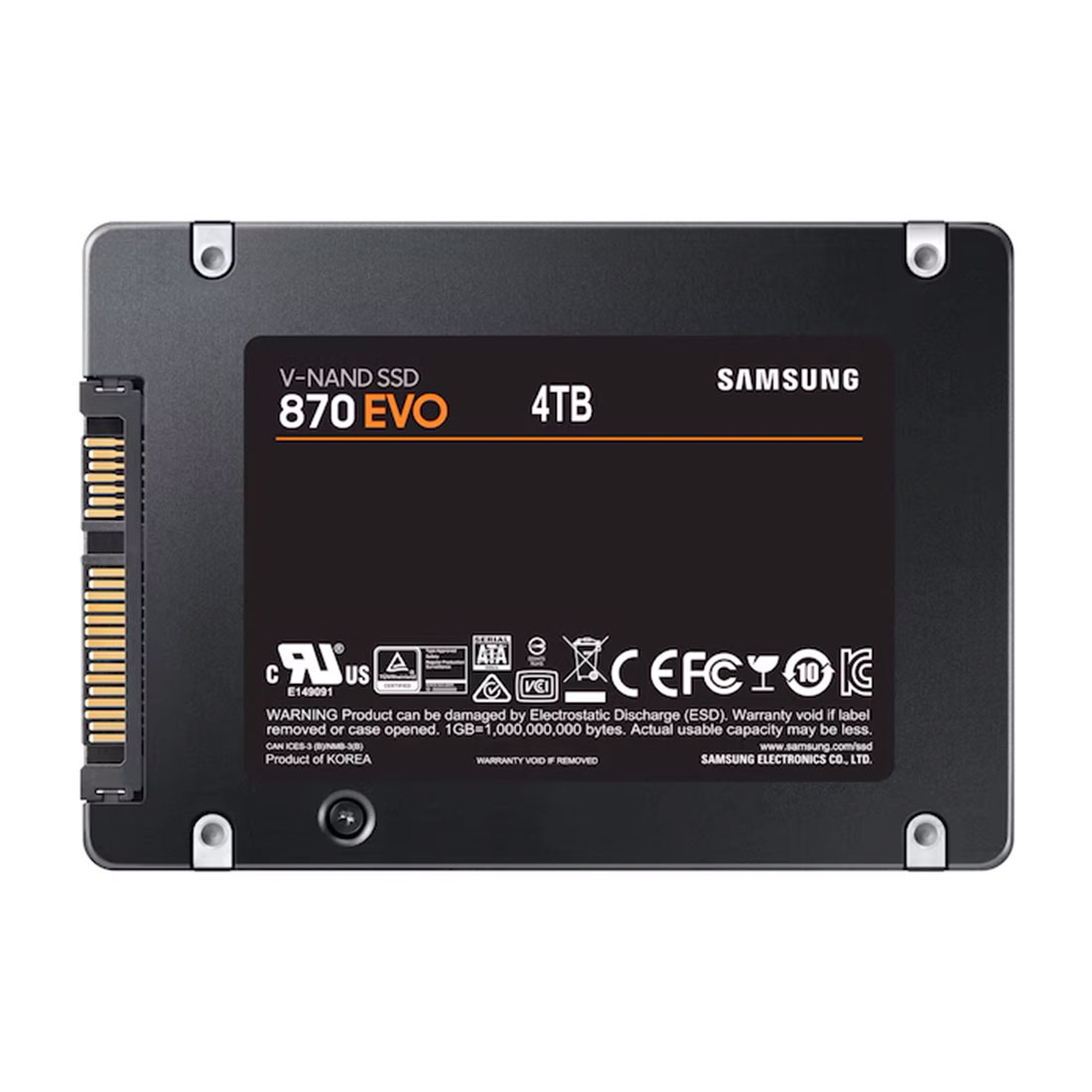 Твердотельный накопитель SSD Samsung 870 EVO 4TB SATA 2.5"