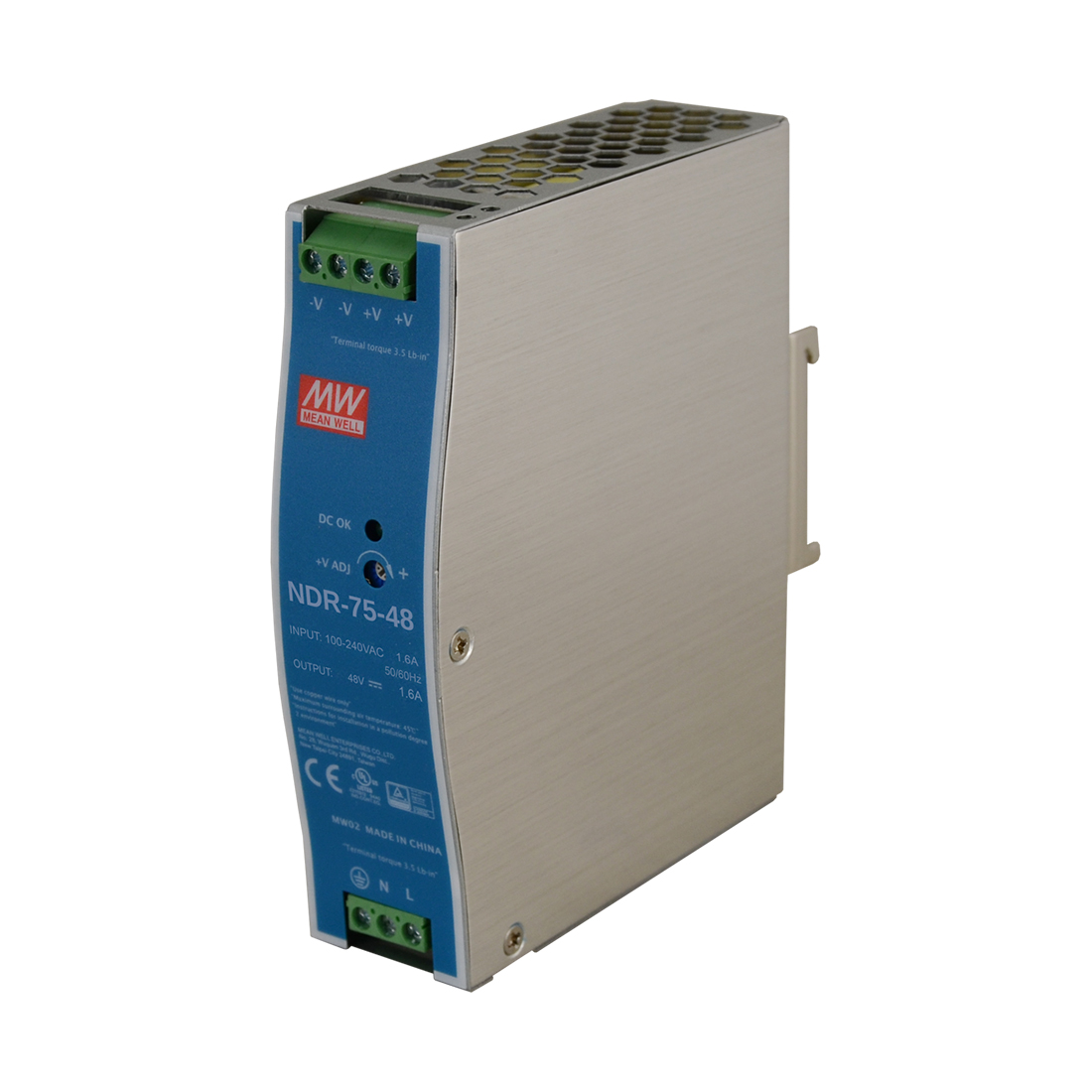 Источник питания Hikvision NDR-75-48