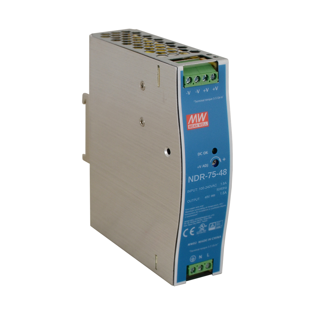 Источник питания Hikvision NDR-75-48