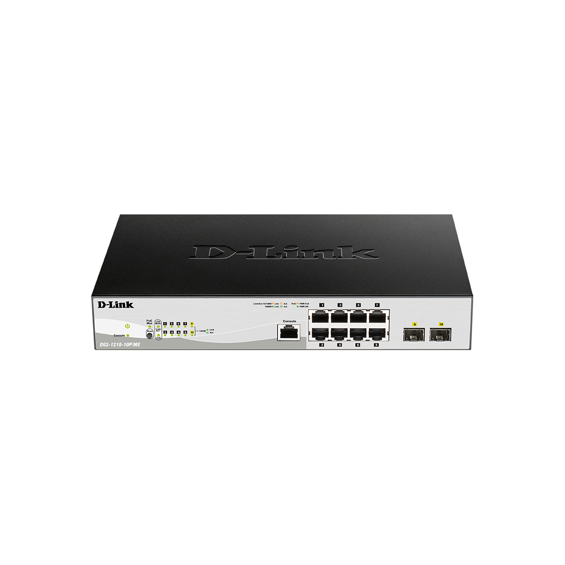 Коммутатор D-Link DGS-1210-10P/ME/B1A