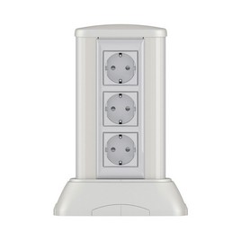 Миниколонна алюминиевая DKC 19521 0.25м светло-серебристый металлик