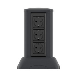 Миниколонна алюминиевая DKC 19523 0.25м черный