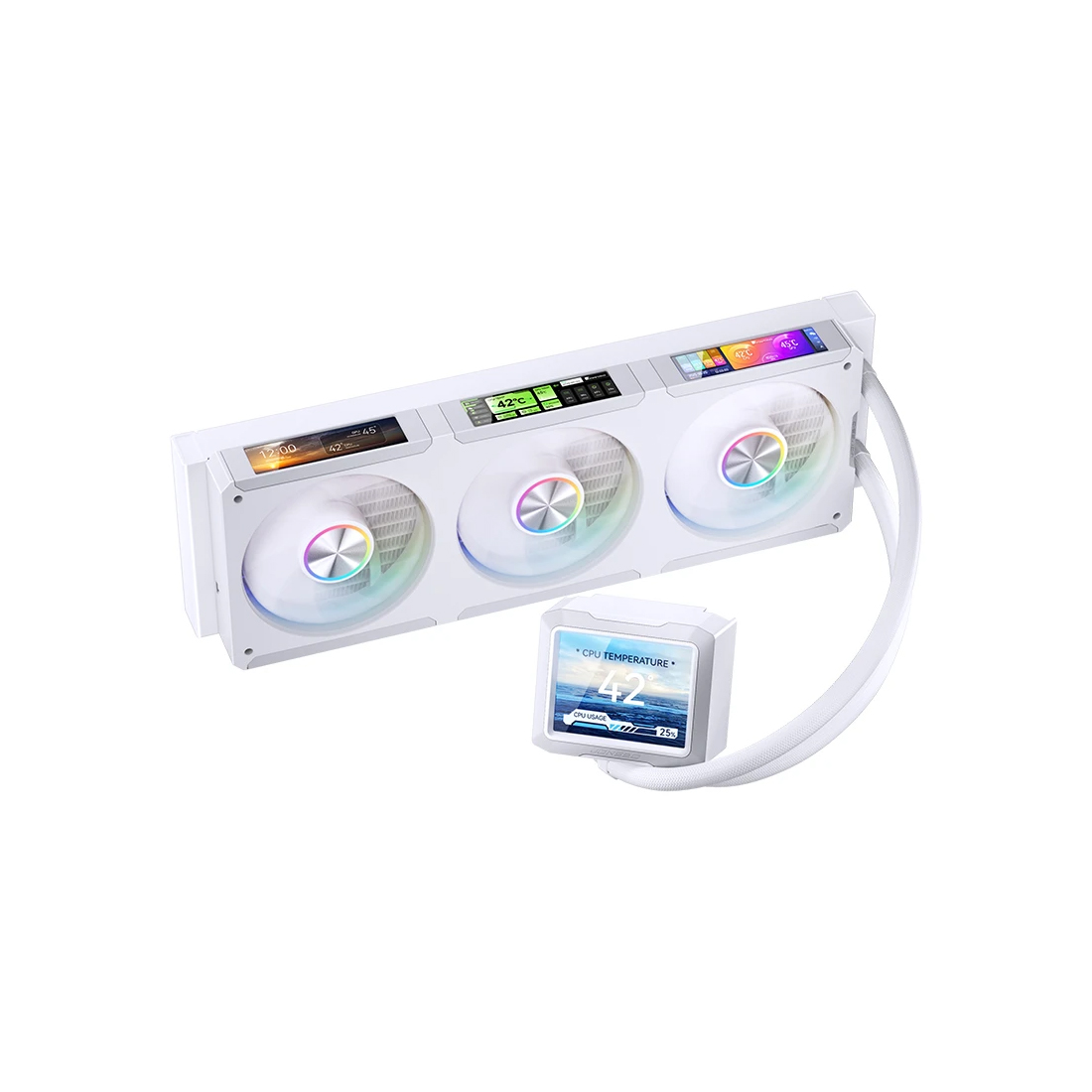 Кулер с водяным охлаждением Jonsbo TF3-360SCW White