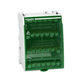 Распред.блок SE LGY410028 4P 100A 28 отверстий