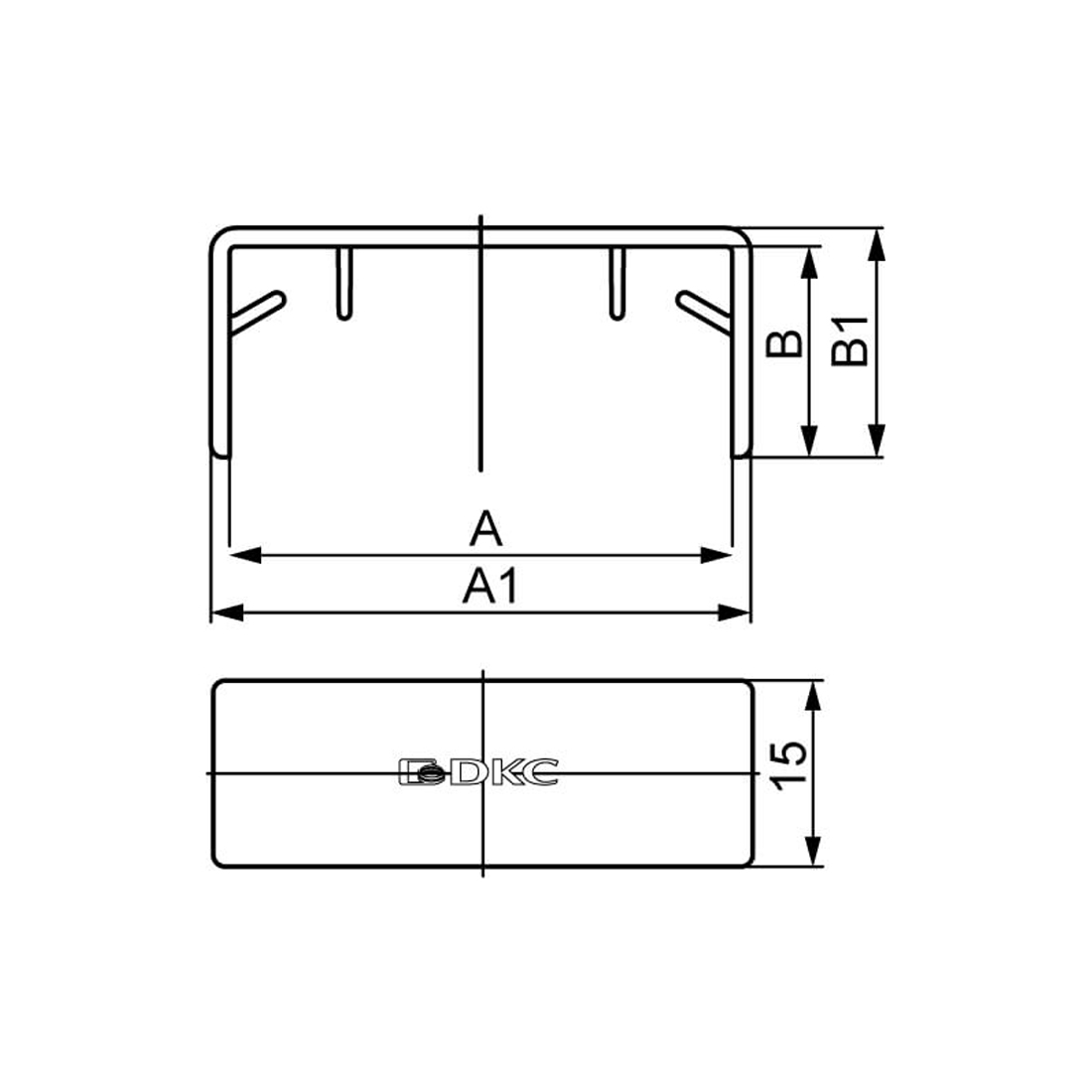 Соединение на стык GM DKC 00595 30x10