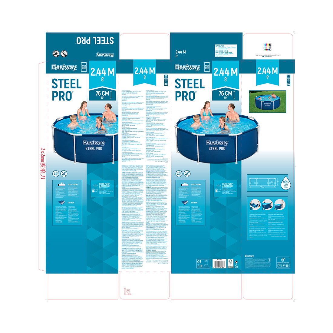 Каркасный бассейн Bestway 5614C