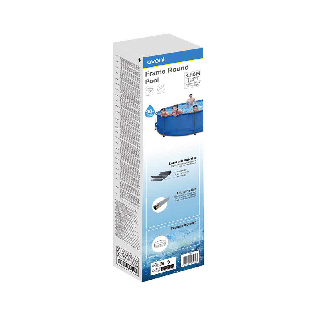 Каркасный бассейн Avenli 17799