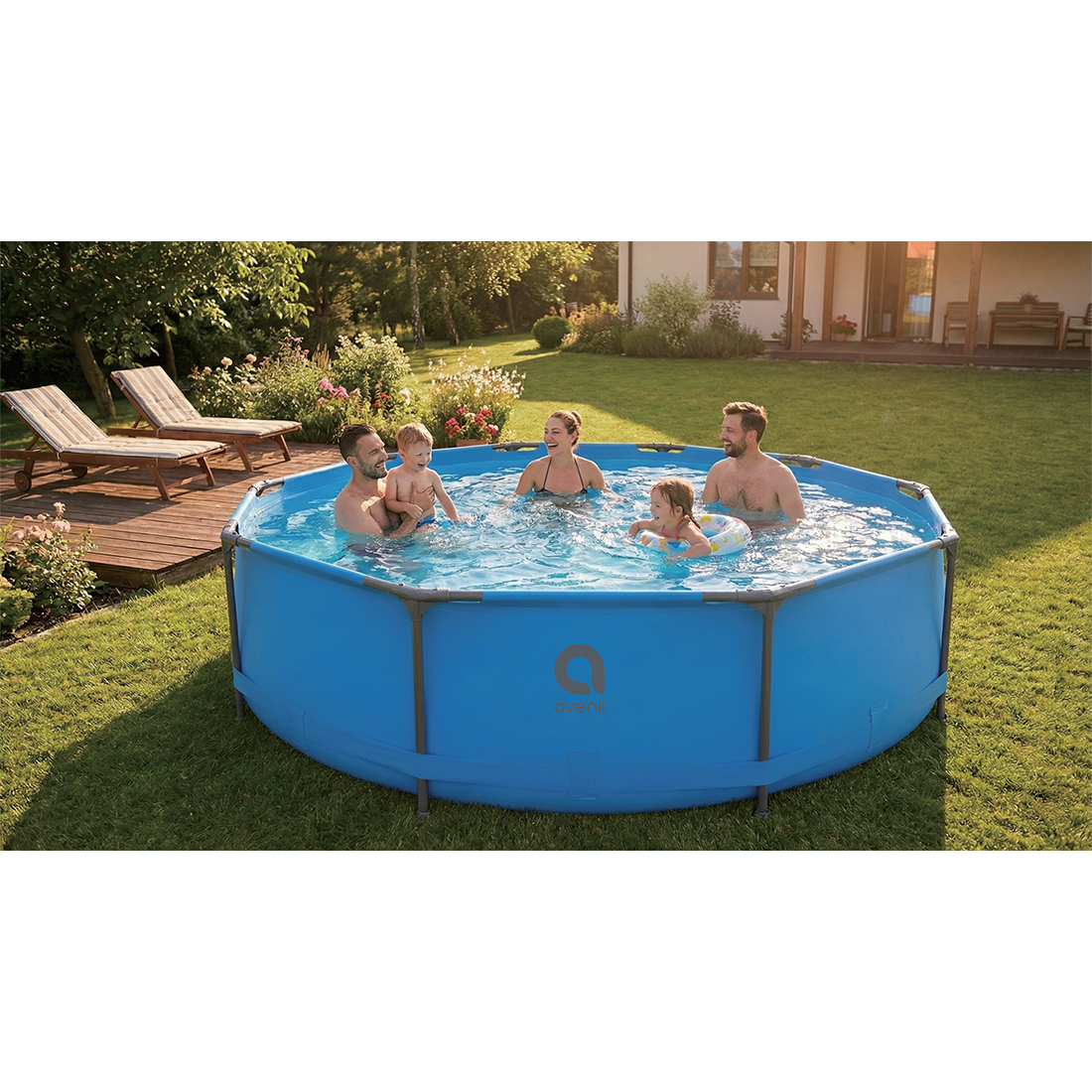 Каркасный бассейн Avenli 12427