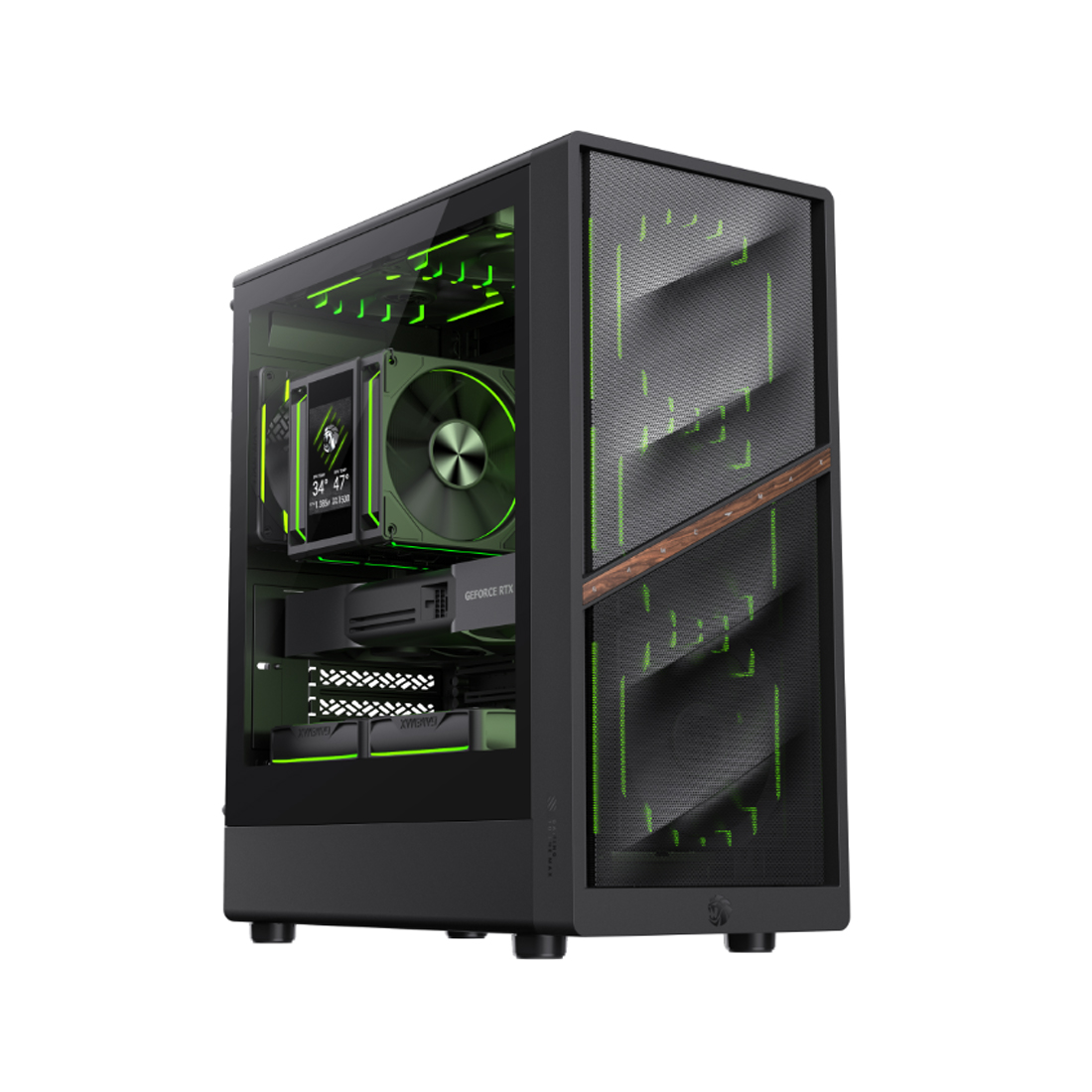 Компьютерный корпус Gamemax AERIS 330 MB Black без Б/П