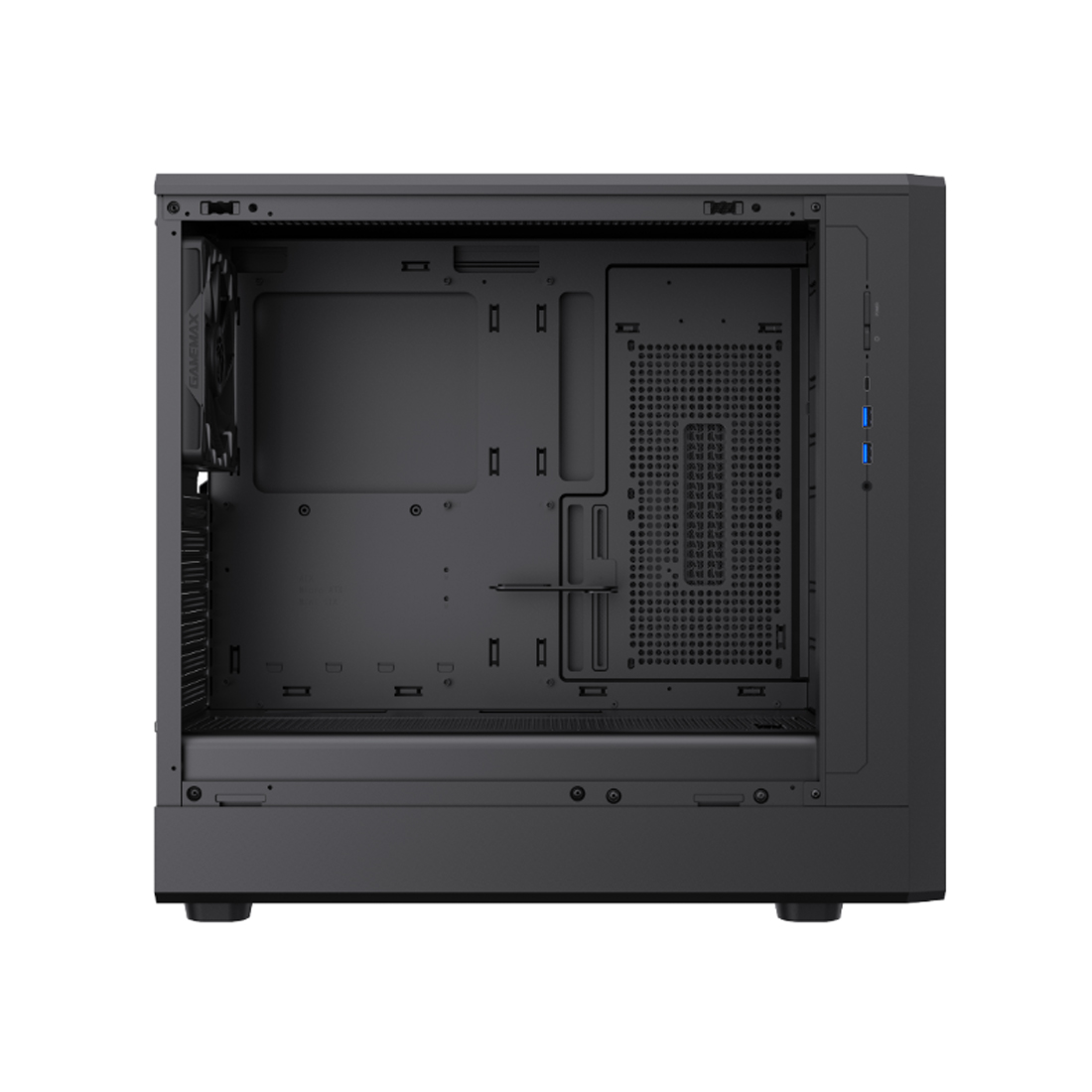 Компьютерный корпус Gamemax CLAW 460 WB Black без Б/П