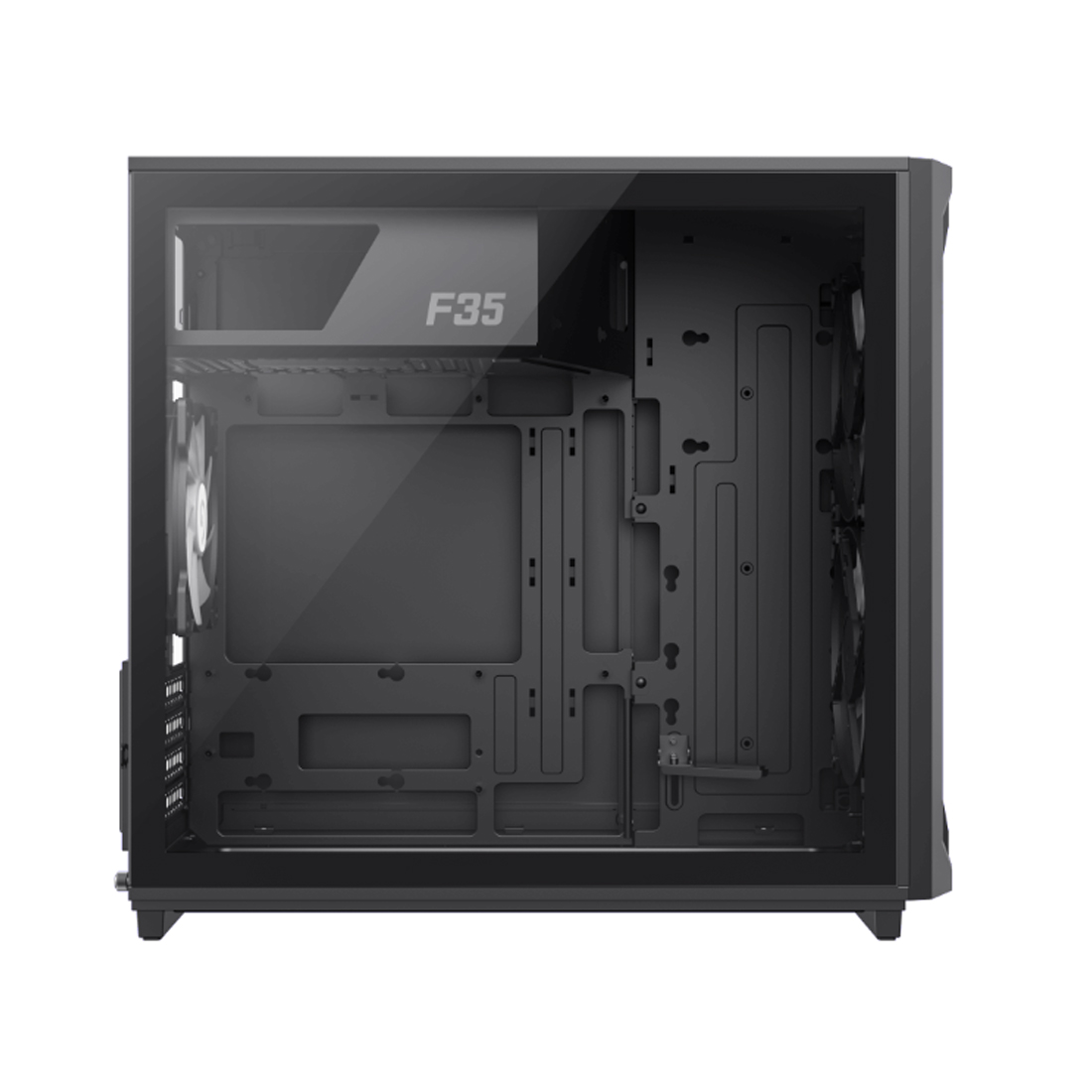 Компьютерный корпус Gamemax F35 BW Black без Б/П