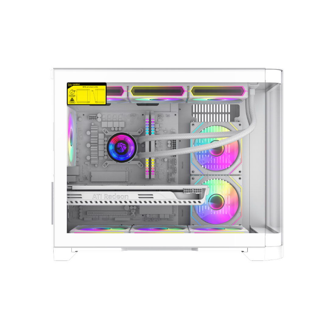 Компьютерный корпус Gamemax HYPE-M White без Б/П