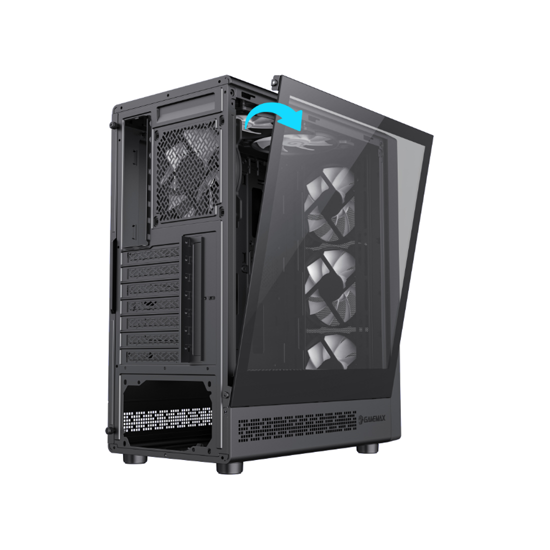 Компьютерный корпус Gamemax Storm 2 AB Black без Б/П
