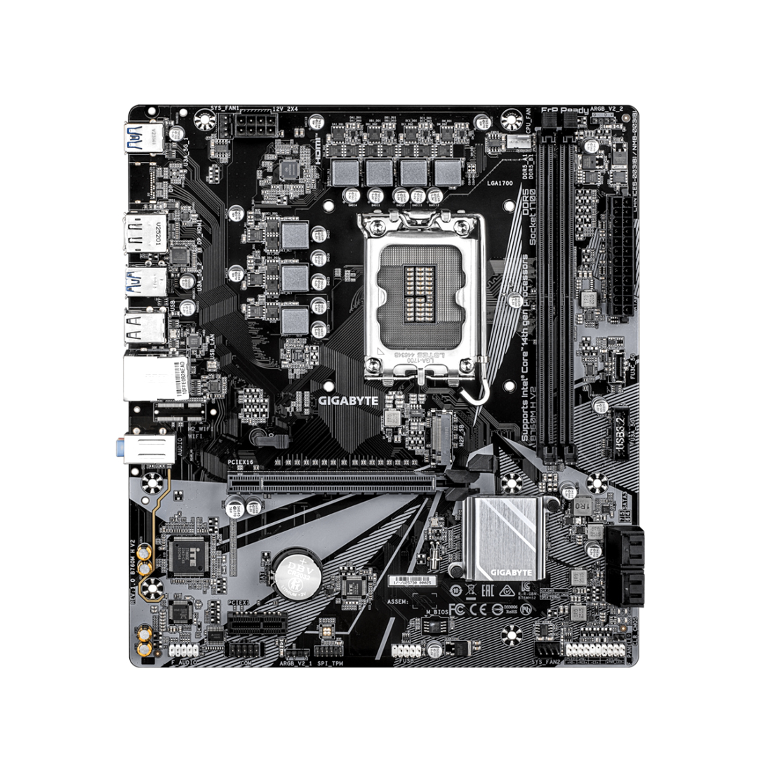 Материнская плата Gigabyte B760M H V2