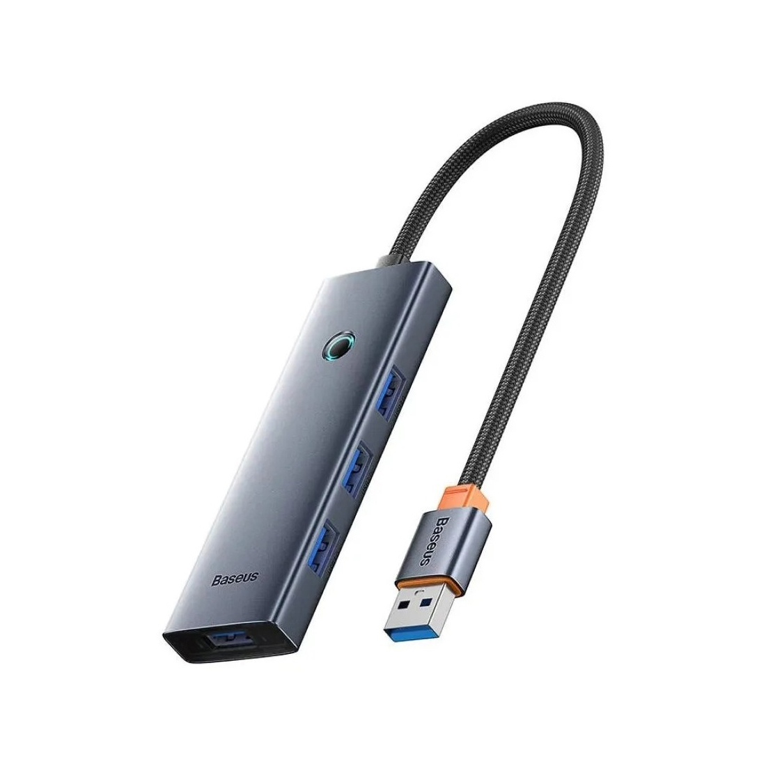 Концентратор Baseus UltraJoy Series 4-Port Space Grey (B0005280B811-10)