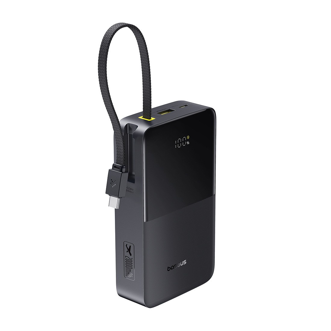 Портативный внешний аккумулятор Baseus EnerFill FC51 Bipow2 Pro 20000mAh 22.5W Black (E0027701)