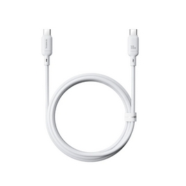 Интерфейсный кабель Baseus Silky Type-C to Type-C 100W 1m White(P10377704213-00)