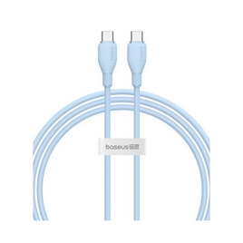 Интерфейсный кабель Baseus Ultra-Fast USB-C to USB-C 100W 1m Blue (P10376302312-01)