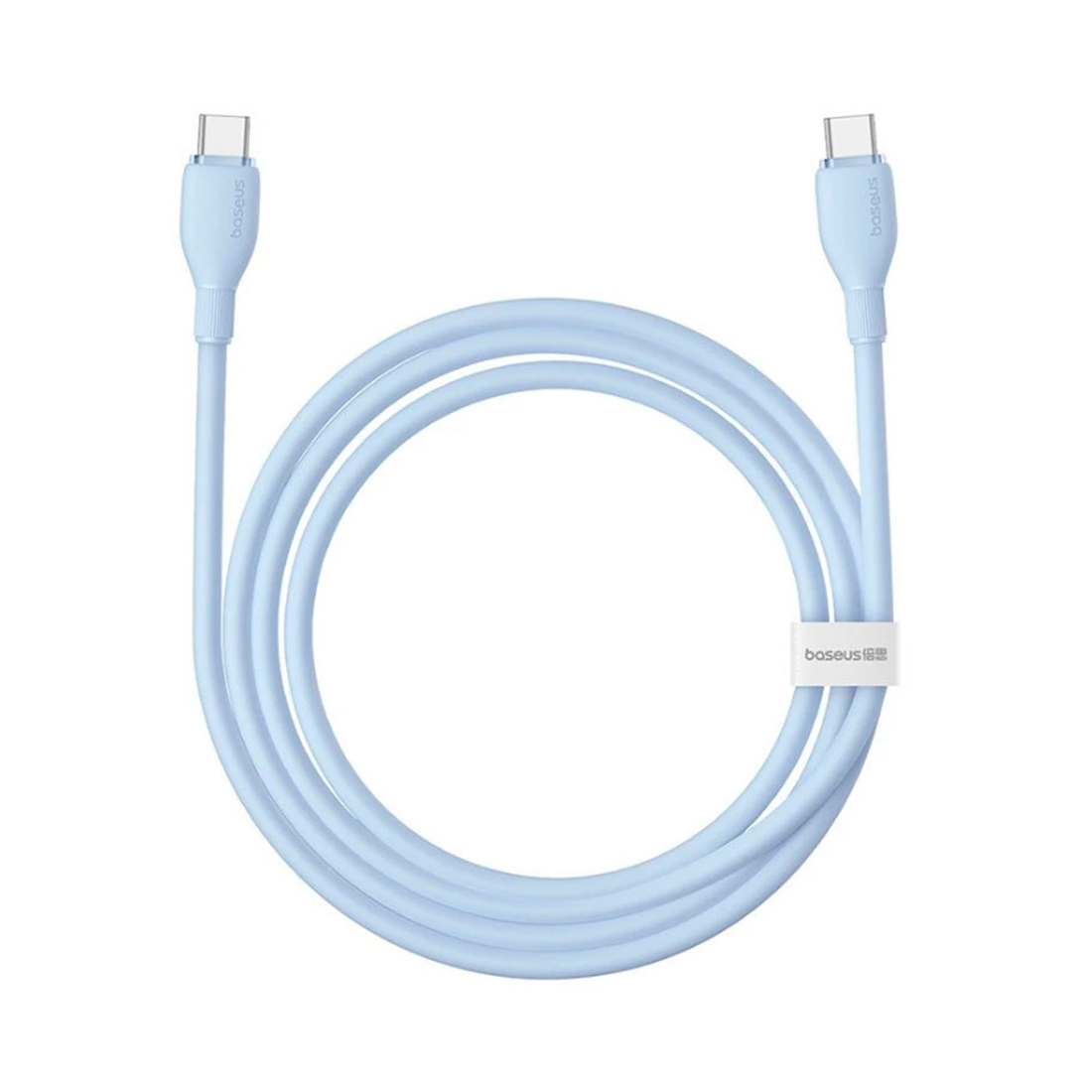 Интерфейсный кабель Baseus Ultra-Fast USB-C to USB-C 100W 1m Blue (P10376302312-01)