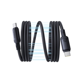 Интерфейсный кабель Baseus PicoGo Magnetic USB-C to USB-C 240W Black (P10376800121-00)