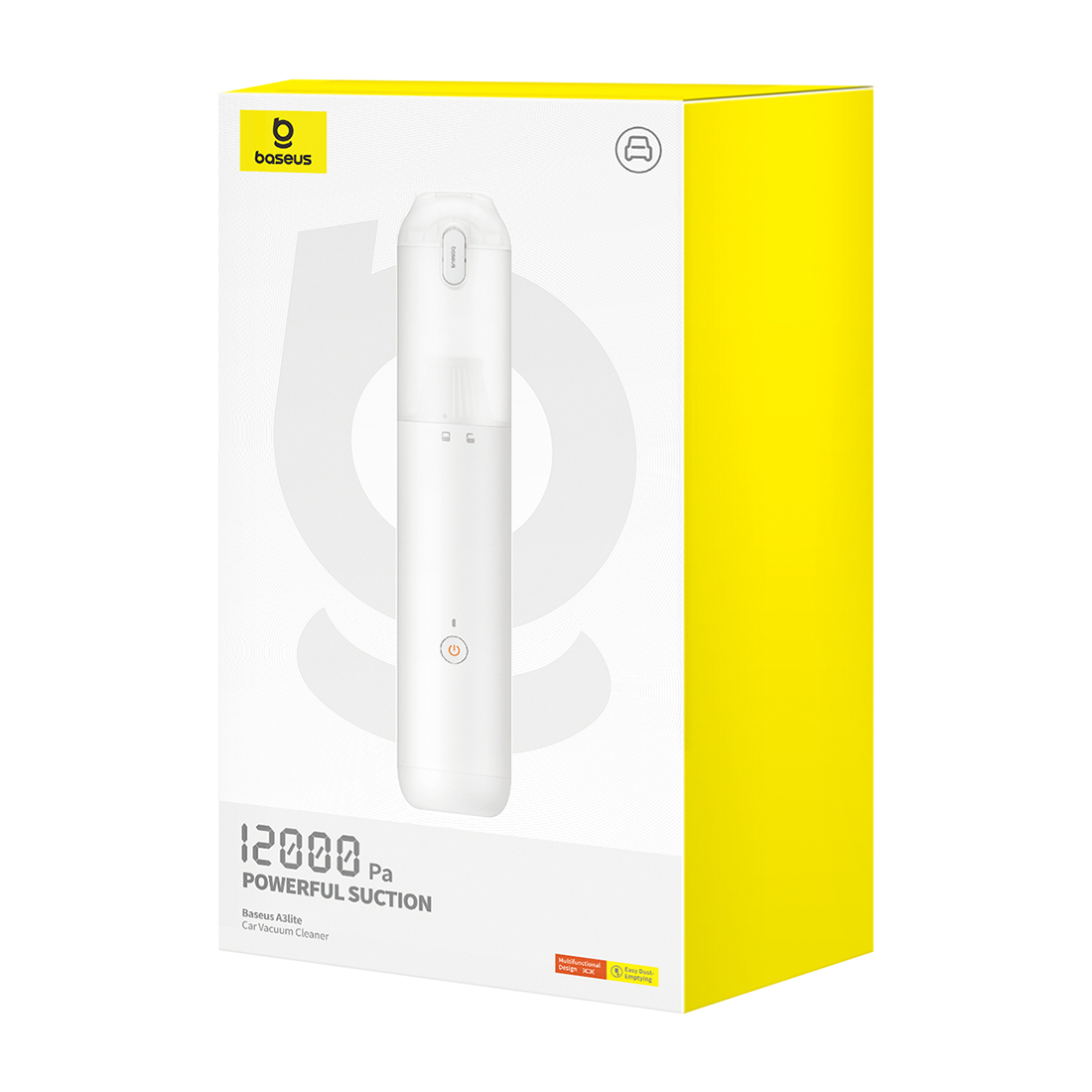 Автомобильный пылесос Baseus A3 Lite White (C30438700213-Z1)