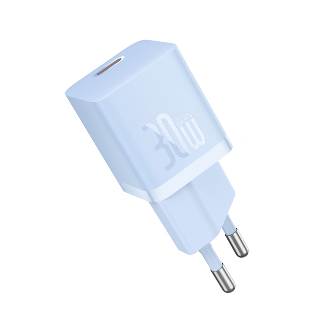 Адаптер питания Baseus GaN5 (mini) 1C 30W Blue (P10110902313-00)