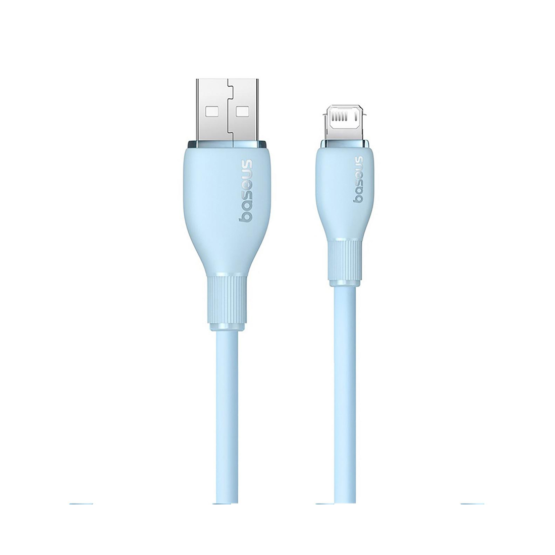 Интерфейсный кабель Baseus Pudding USB to iP 2.4A 1.2m Blue(P10355700311-B1)