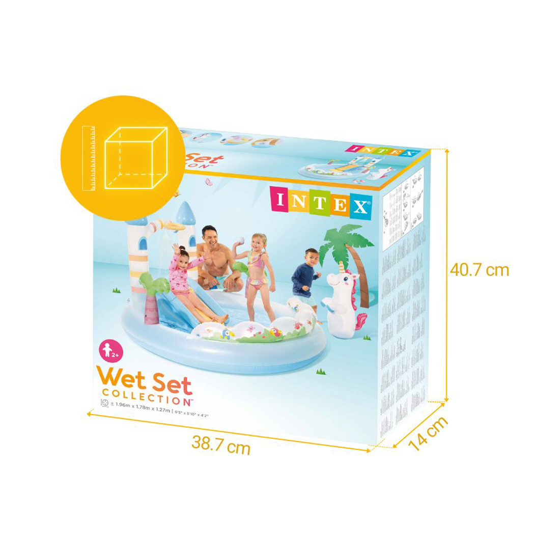 Надувной бассейн детский Intex 56148NP