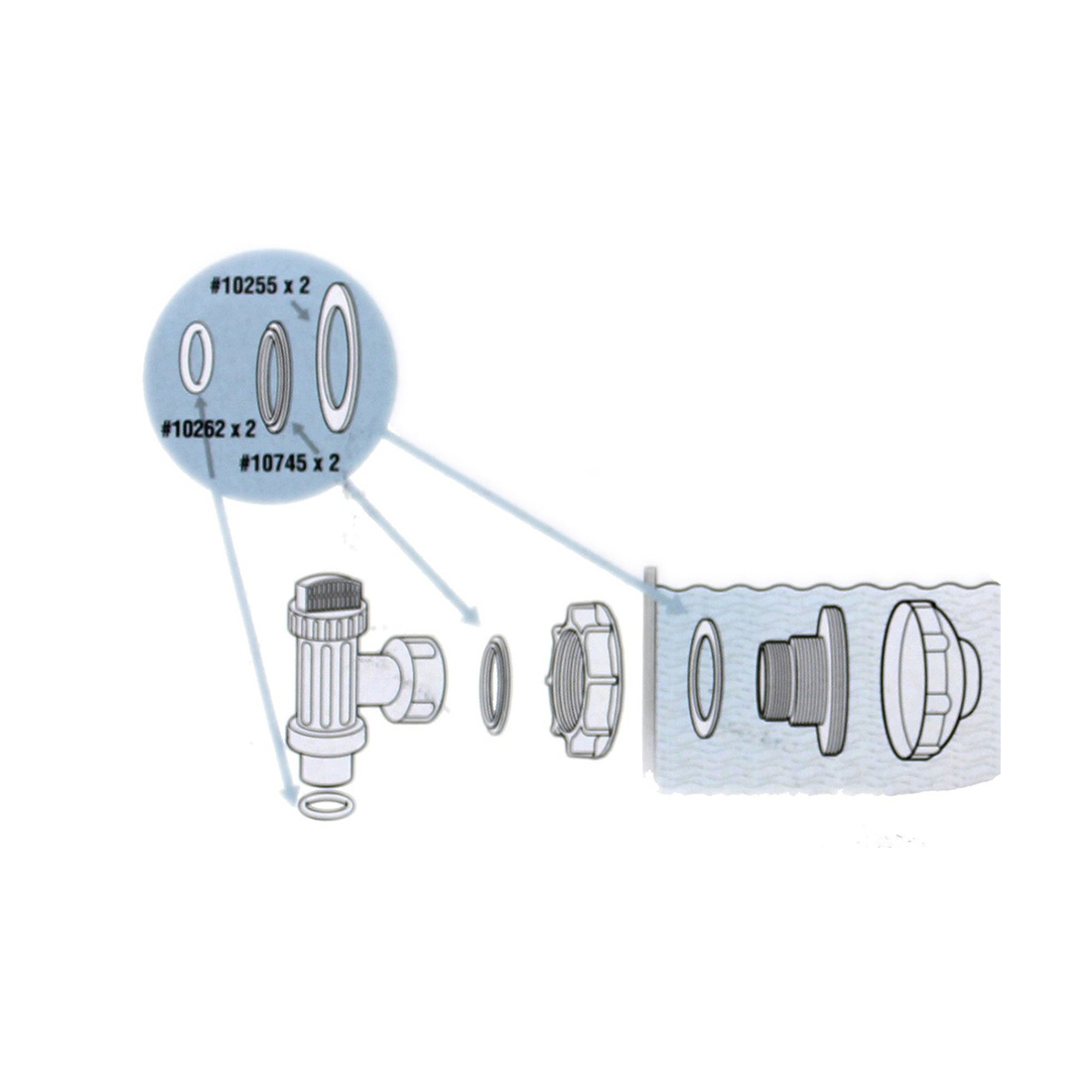 Уплотнительное кольцо Intex 10745