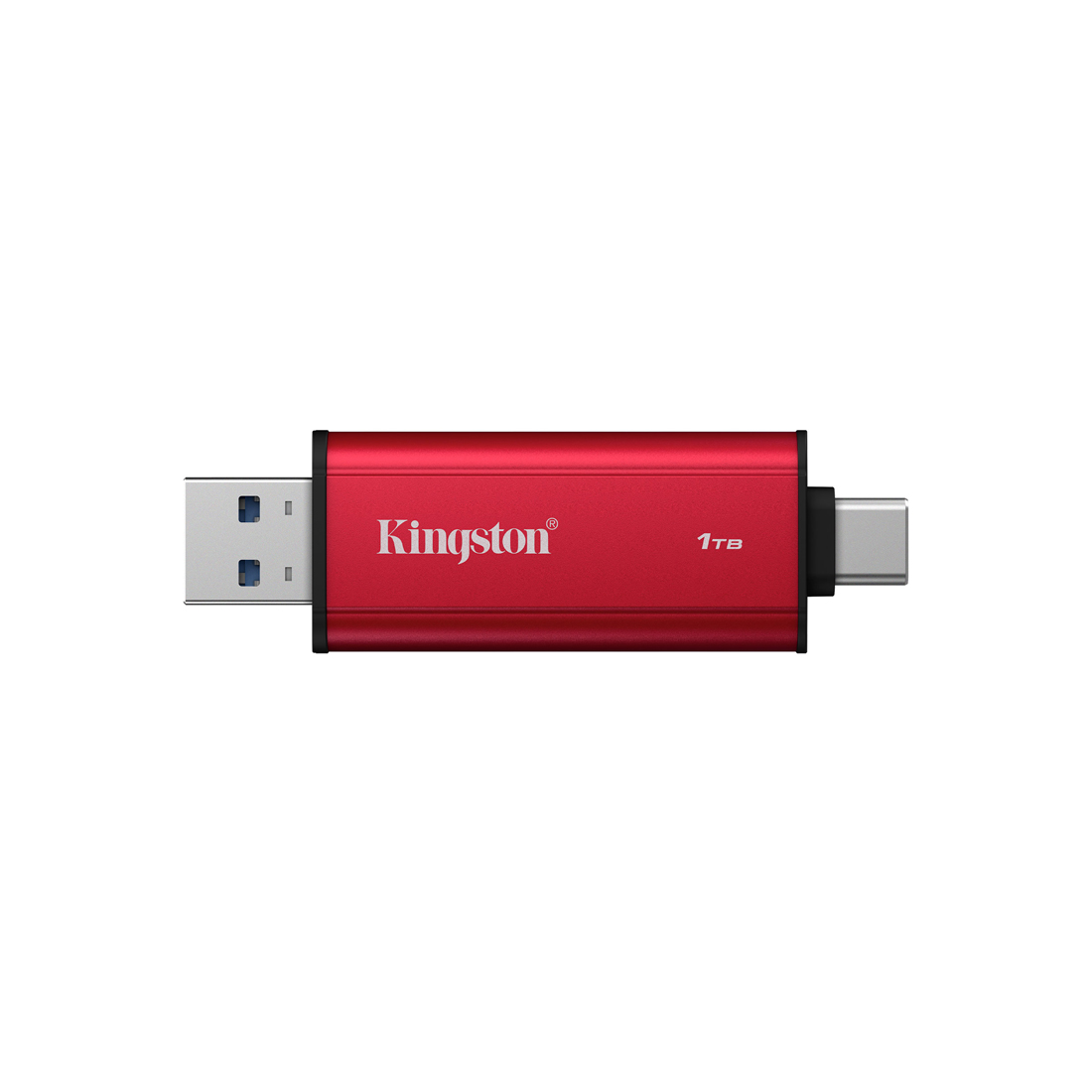 Внешний SSD диск Kingston 2TB Dual Portable Красный