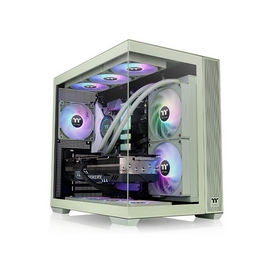 Компьютерный корпус Thermaltake View 380 TG ARGB Matcha Green без Б/П