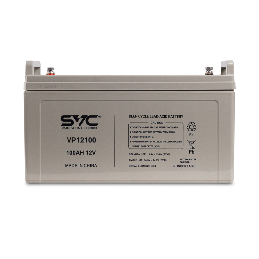 Аккумуляторная батарея SVC VP12100 12В 100 Ач (407*172*236) - оптом