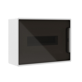 Щиток настенный FRAME белый DKC F12W1WD 12 модулей с тонированной дверцей