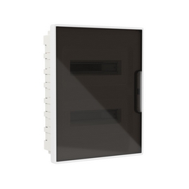 Щиток встраиваемый FRAME белый DKC F24B1WD 24 модуля с тонированной дверцей