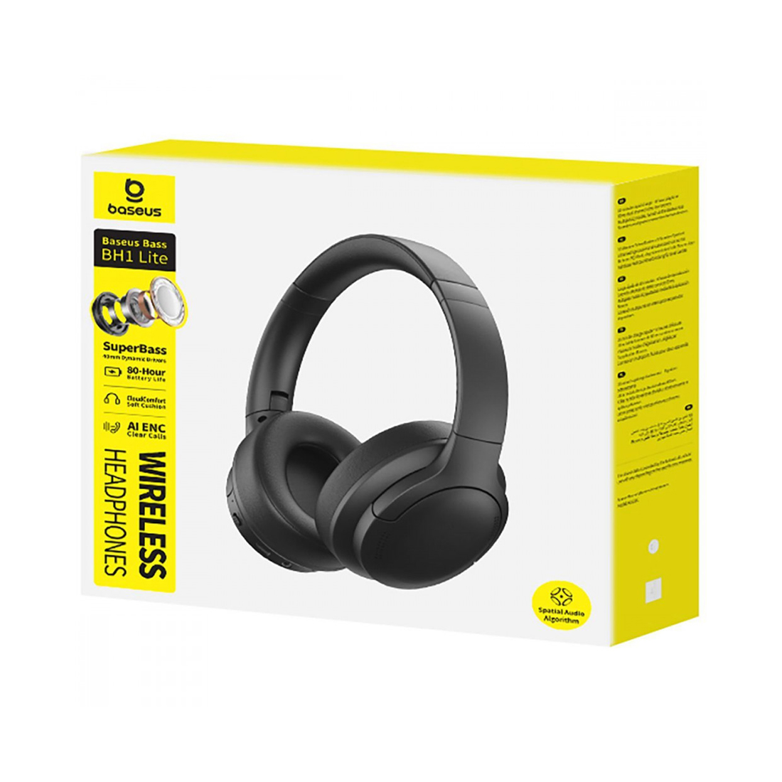 Наушники Baseus Bass BH1 Lite Cosmic Black (A0203C00)